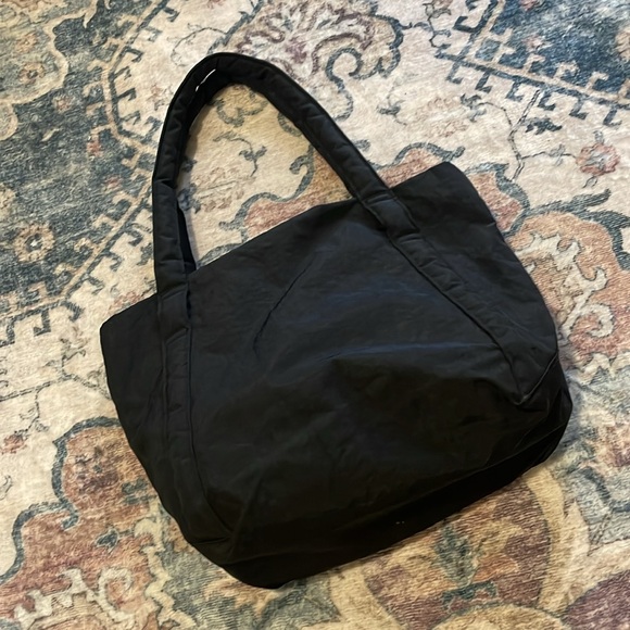 Black Mini Cloud Baggu Tote Bag - Picture 4 of 6
